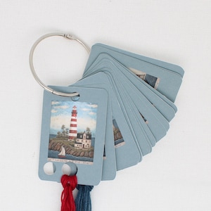 Lot de 20 gouttes de fil This Land Is Your Land/cartes de fil/supports de fil pour fil à broder (lot de 20)