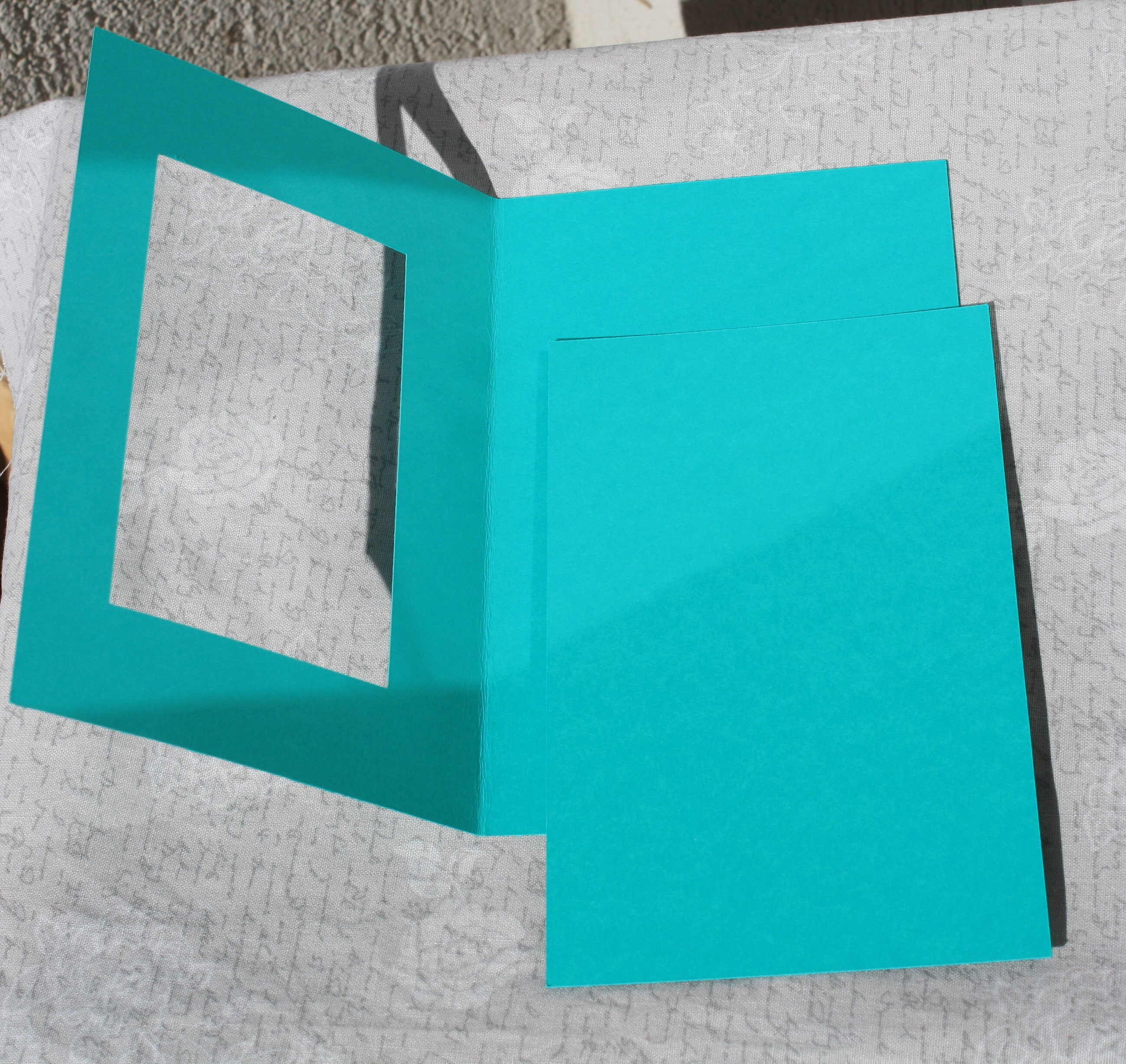 5 Pick Your Color Blank Aperture Cards With Envelopes From USA Etsy