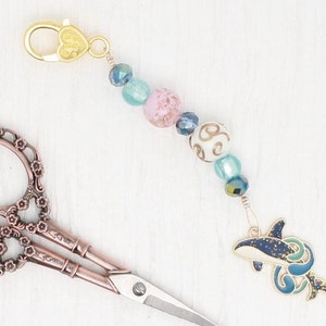 Portaforbice balena / charm del telefono / ciondolo della borsa / tiro della cerniera / portachiavi / fascino del pianificatore