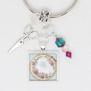 Floss Ring Organizer, Cross Stitch And Embroidery Design, Cross Stitch Thread Holder Gift for Stitcher, Embroidery Needlepoint Tool