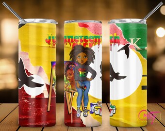 Juneteenth Artist Tumbler Wrap