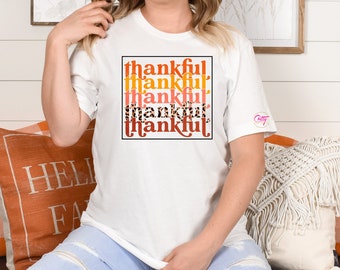 Thankful - Screen Print Transfer