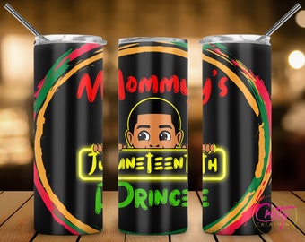 Juneteenth Prince Tumbler Wrap