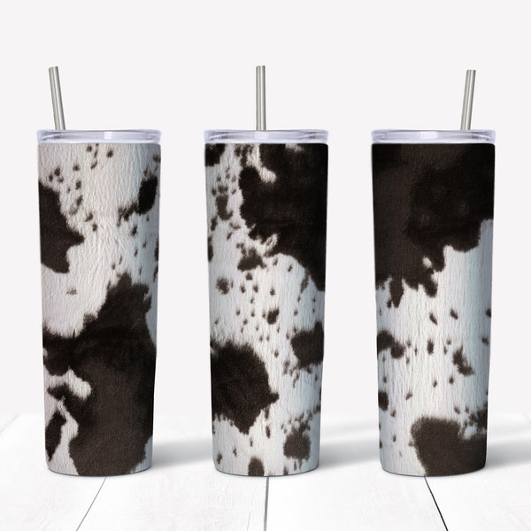 Cow Hide Tumbler Wrap