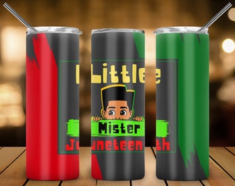 Juneteenth Little Mister Tumbler Wrap