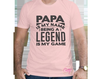 PaPa The Legend T-shirt Design