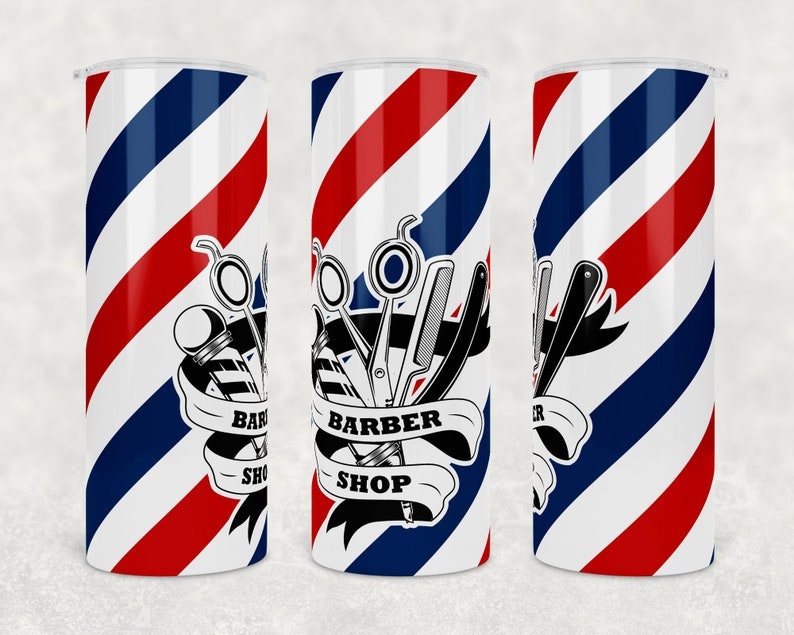 Barber Pole Wrap 20oz Png 