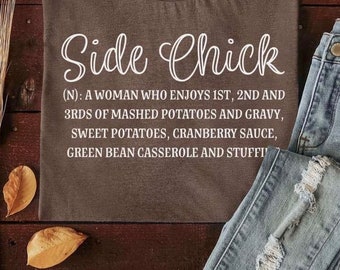 Side Chick Screen Print Transfer