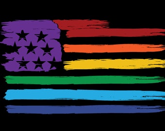 Pride Flag SVG Design
