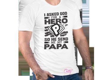 God Sent Me PAPA T-shirt Design