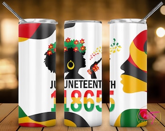 Juneteenth 1865 Tumbler Wrap