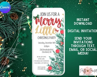 Editable Christmas Party Template
