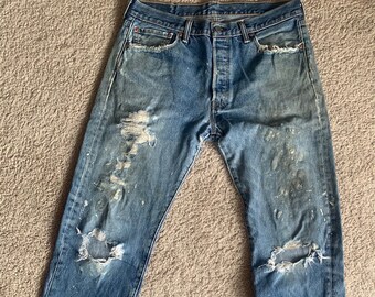 mens button fly levis