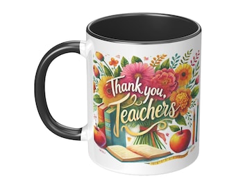 Teacher Mug | Christmas Gift | Cute Teacher Gift | Bookworms Mug | Holiday Teacher Gift | Teacher Coffee Mug | Funny Teacher Gift