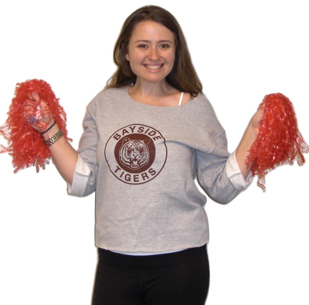 Kelly Kapowski Bayside Tigers Cut Sweatshirt Etsy UK