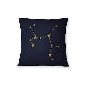 Schütze Zeichen, Sternkonstellation, personalisierte Kissen, Sternzeichen, Astrologie Geschenk, Konstellation Druck, Zodiac Star Kissen