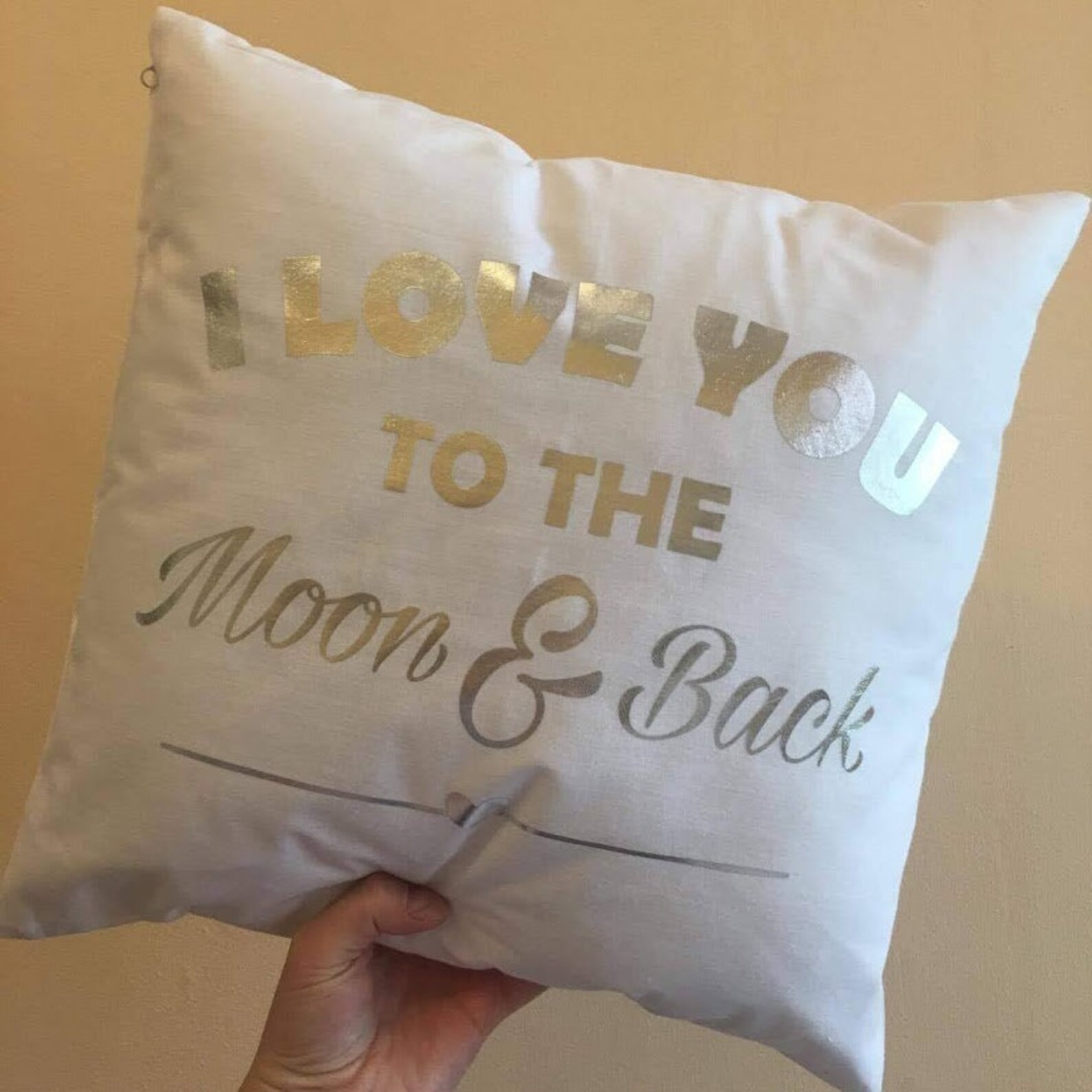 To The Moon & Back Pillow main image 1