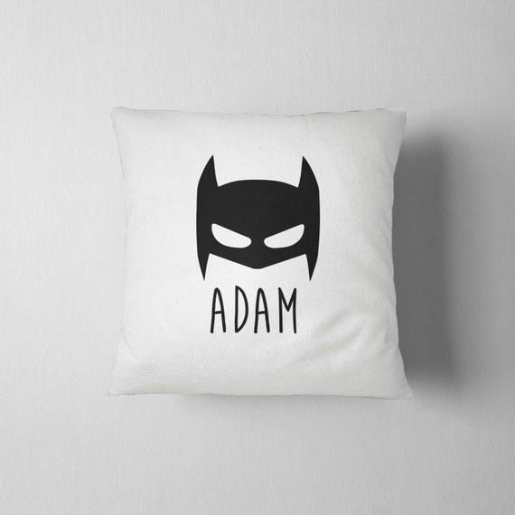 Batman Pillow Boys Room Decor Pillow Cases Living Room Etsy