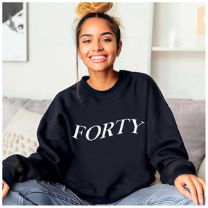 40th Birthday Sweatshirt, 1985 Sweatshirt, 40Th Birthday Gifts For Women, 1985 Birthday, Happy Birthday Sweatshirt, 40Th Birthday Shirt