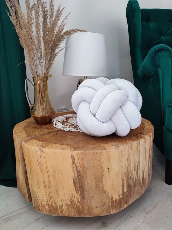 Etsy knot pillow sales