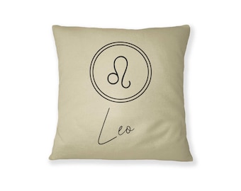 Leo Zodiac Sign, Zodiac Gift, Zodiac Star Pillow, Throw Pillow, Star Constellation, Horoscope Pillow, Zodiac Pillow, Zodiac Pillow