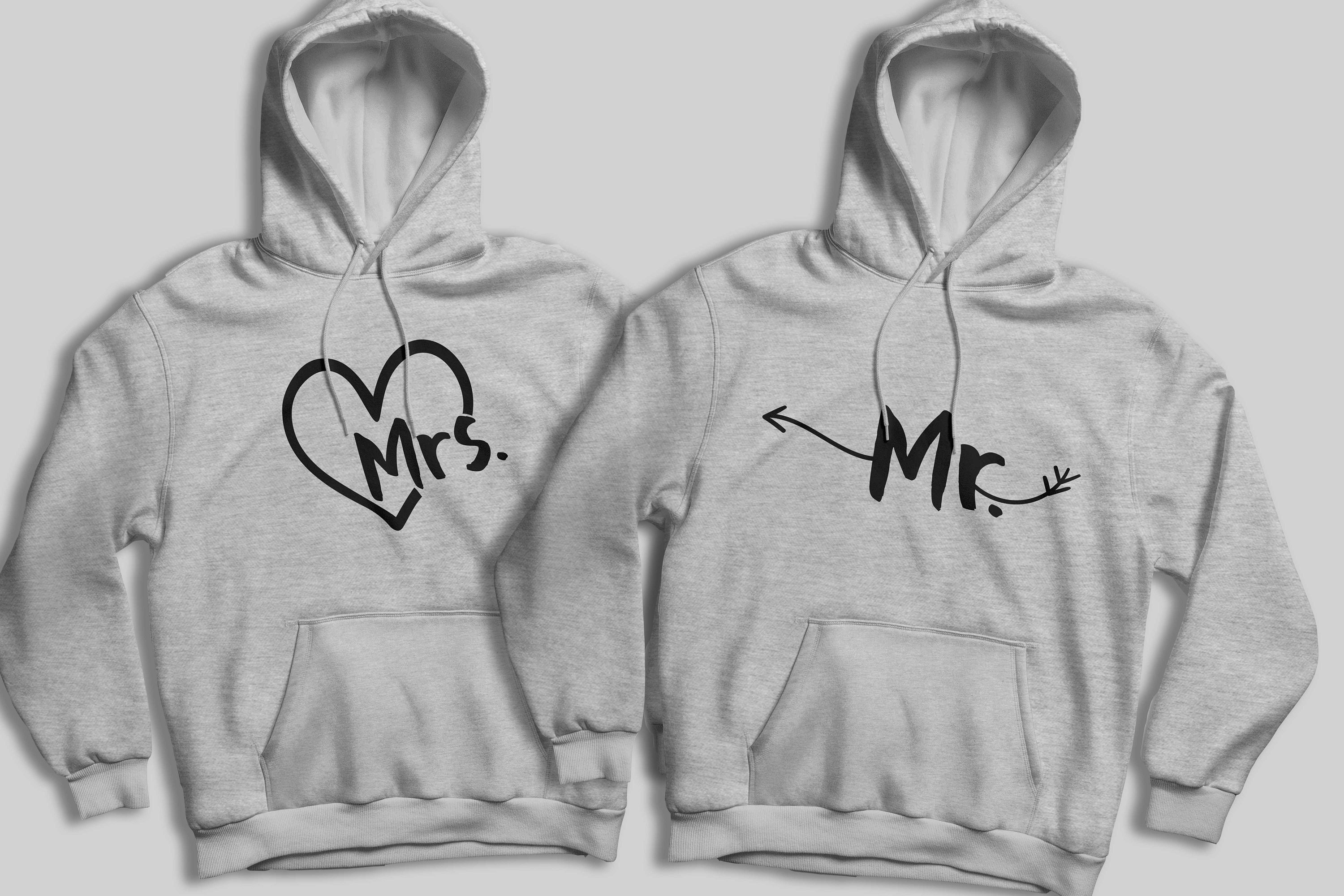 Clothing Mr Und Mrs Hoodie Mr Mrs Sweatshirt, Matching Couples