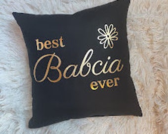 Najlepsza Babcia, Pillow, Cushion, Sofa Pillow