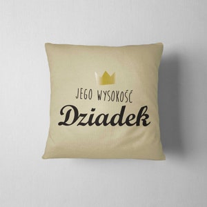 Jego wysokość Dziadek, Pillow, Cushion imagen 2