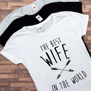 The Best Wife in the World, 1 st Anniversary, 5th Anniversary Gift, 1st Anniversary Gift, 2nd Anniversary, 2nd Anniversary Gift image 2