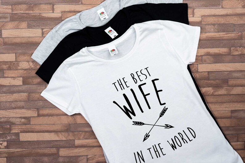 The Best Wife in the World, 1 st Anniversary, 5th Anniversary Gift, 1st Anniversary Gift, 2nd Anniversary, 2nd Anniversary Gift image 2