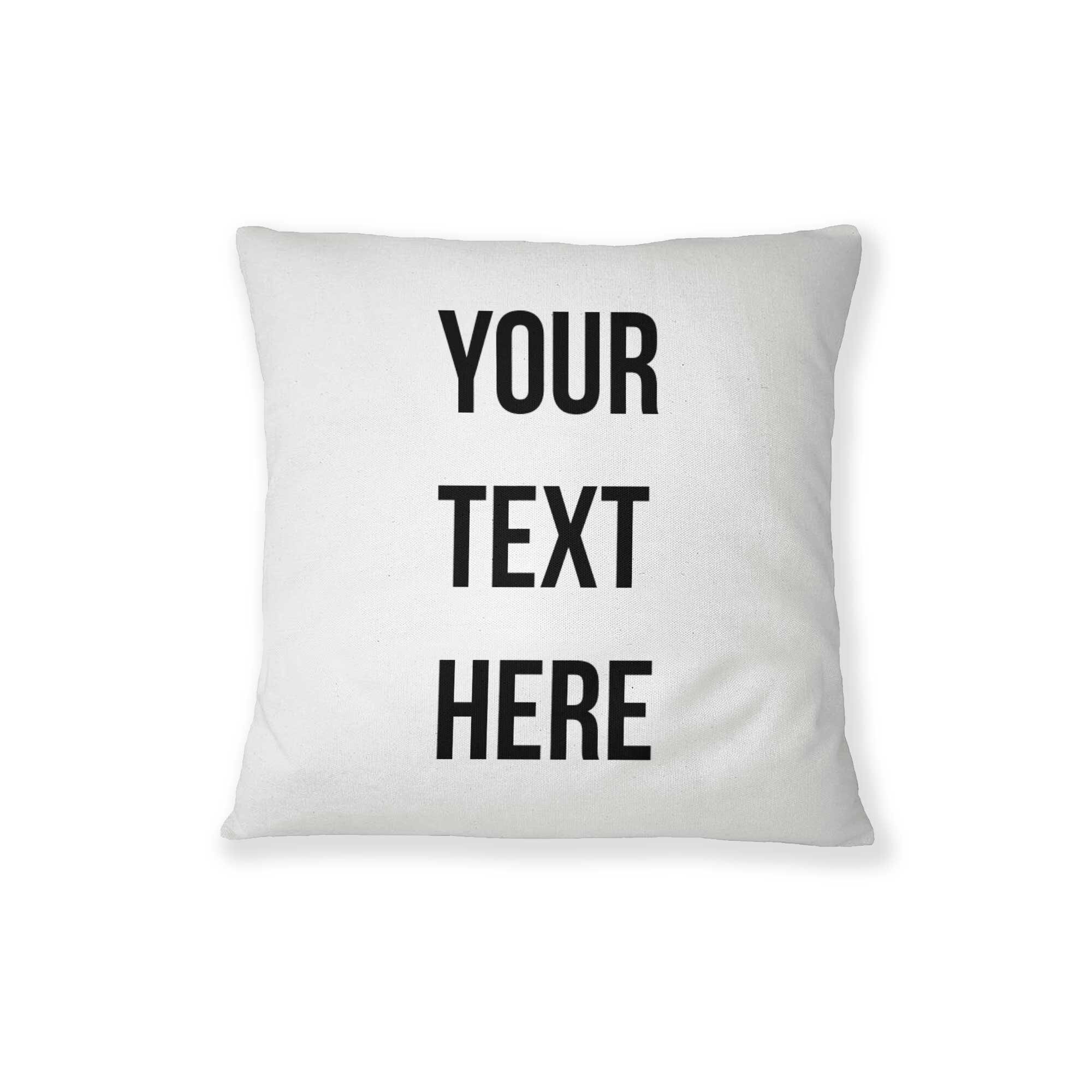 personalized pillow design
