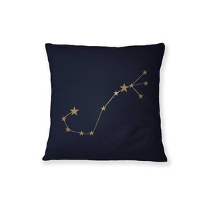 Sterrenbeeld Schorpioen, gepersonaliseerde geschenken, sterrenbeeld, astrologiecadeau, decoratief sierkussen, sterrenbeelden, dierenriem