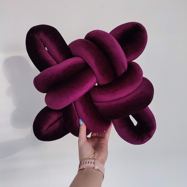 Plum Outdoor Pillow Etsy