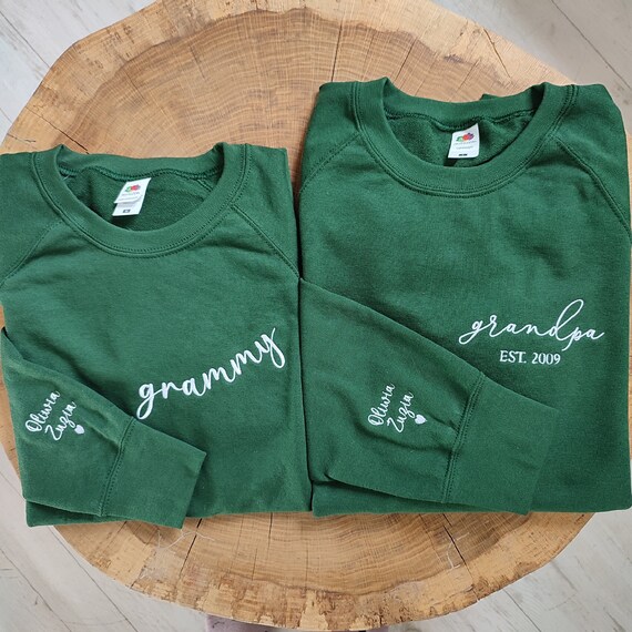 Grandma and grandpa best sale sweatshirts