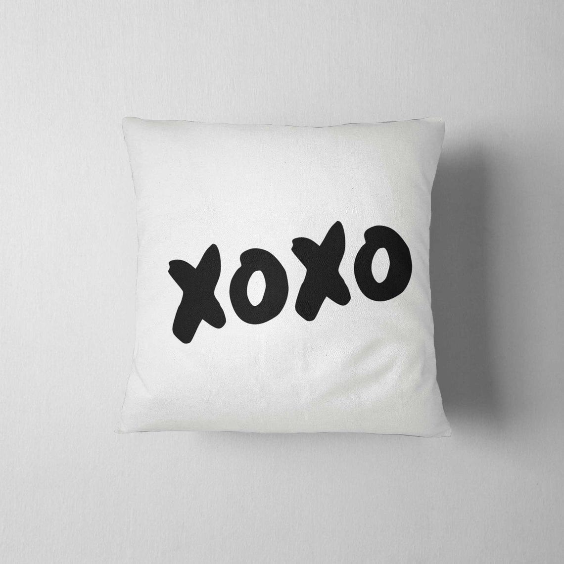 Xoxo XO Pillow Throw Pillow Pillow Covers Farmhouse Decor Etsy