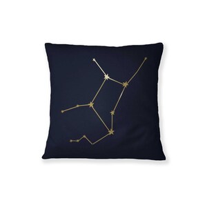 Virgo Konstellation Zeichen, Sternzeichen Geschenk, Sternzeichen Stern Kissen, Sternenkonstellation, Sternzeichen Kissen, Astronomie Geschenke, Konstellationskarte