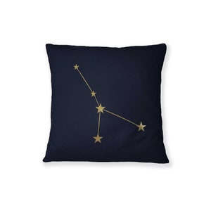 Krebs Sternzeichen, Sternkonstellation, Dekokissen, Sternenkonstellation, Konstellationskissen, Astrologiekissen, Sternzeichen-Sternkissen