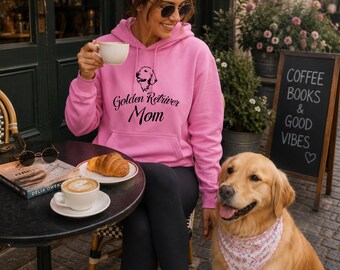 Labrador Mom Hoodie, Dog Lover Sweatshirt, Labrador Retriever Gift, Dog Mom Hoodie, Gift for Labrador Owner