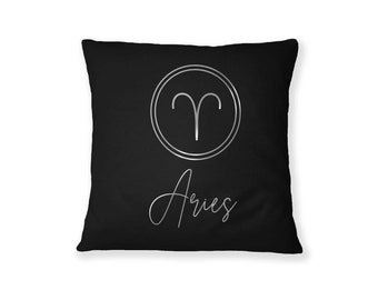 Aries Zodiac Sign, Zodiac Star Pillow, Star Constellation, Astronomy Gift, Constellation Print, Constellation Pillow, Zodiac Pillow