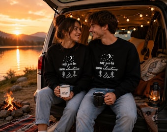 Adventure Sweatshirt for Nature Lovers, Hiking Hoodie, Camping Sweatshirt, Travel Lover GiftnOutdoor Enthusiast Sweater, Wanderlust Crewneck