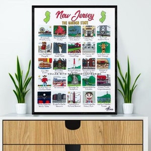 New Jersey Art Print