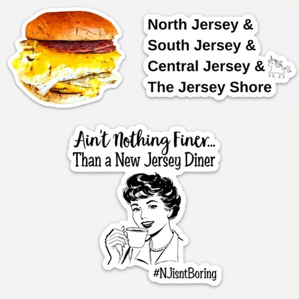 New Jersey Stickers