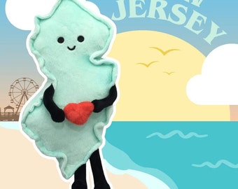 New Jersey State Plush by StuffedStatesUSA