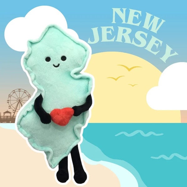New Jersey State Plush by StuffedStatesUSA