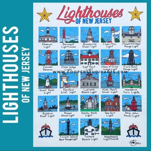 Lighthouses of New Jersey