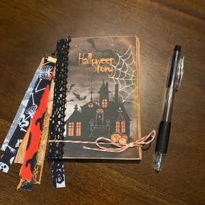 Mini Halloween Story Junk Journal