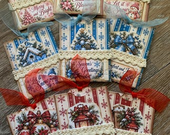 Christmas Junk Journal Pocket