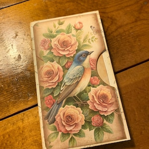 Elegant Roses Garden Junk Journal Folio
