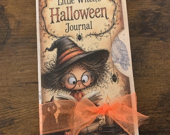 Halloween Witch Junk Journal Folio
