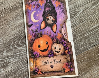 Halloween Junk Journal Folio